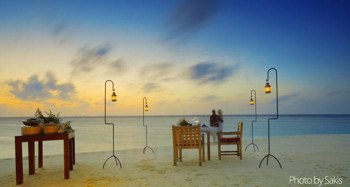 Joyeuse St Valentin aux Maldives