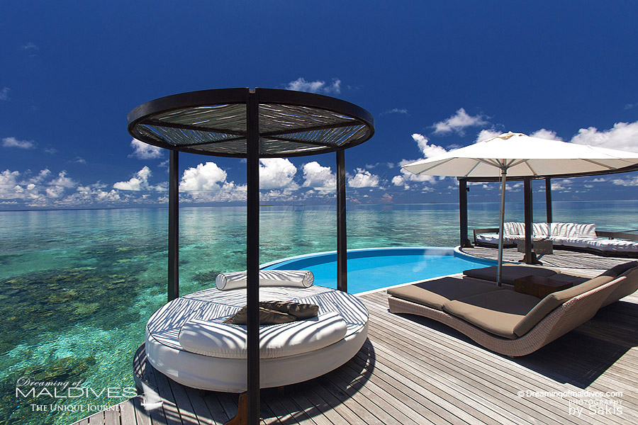 Hôtel W Maldives Terrasse de la Suite Fabulous Ocean Oasis