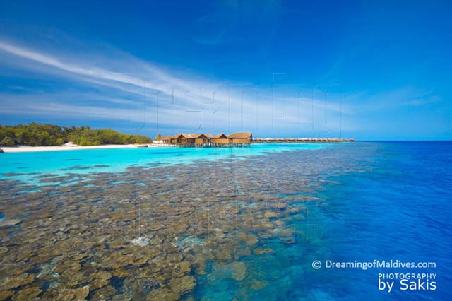 emplacement hôtel Lily Beach Maldives Ari Atoll