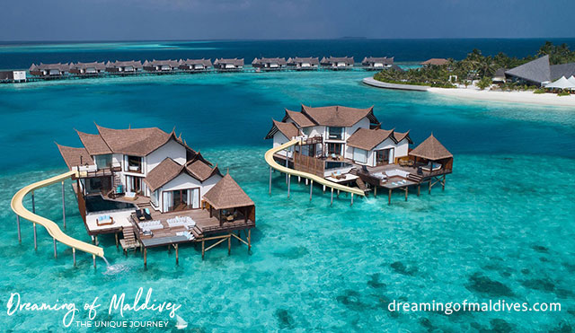 emplacement hôtel OZEN Reserve Vittaveli Maldives Atoll sud de Malé