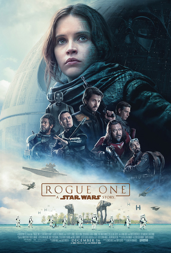 AFFICHE OFFICIELLE du film STAR WARS ROGUE ONE