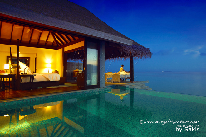 Anantara Kihavah Maldives meilleure villa sur pilotis maldives
