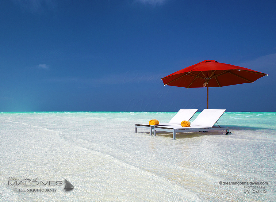 bancs de sable maldives en photos