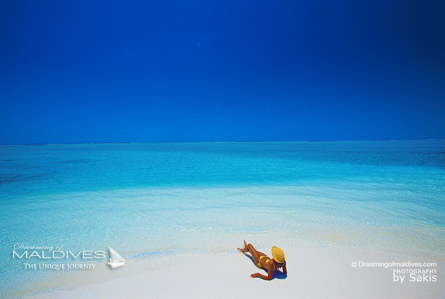 bancs de sable maldives en photos