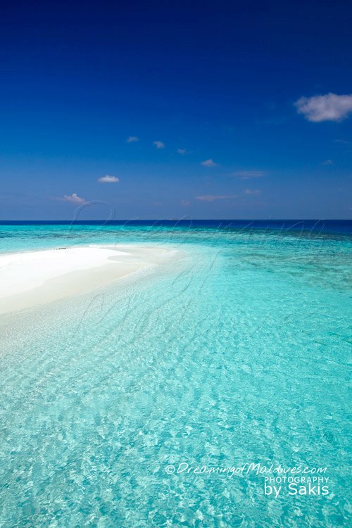bancs de sable maldives en photos