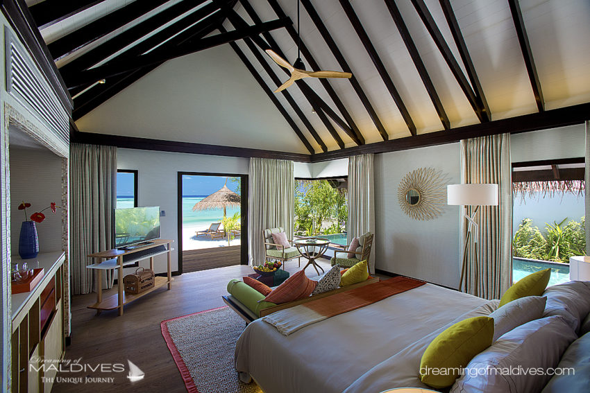 Earth Villa Sur Plage OZEN at Maadhoo Le premier Hôtel Tout Inclu Ultra Luxueux des Maldives