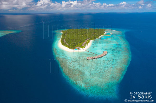 Filitheyo Island Resort Maldives photo aérienne