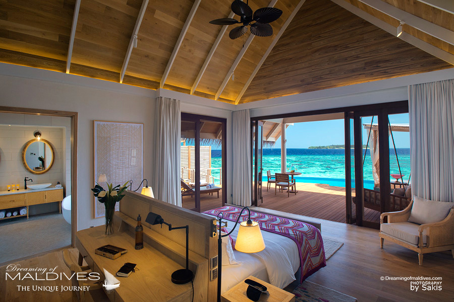 Milaidhoo Villa Sur Pilotis avec Piscine. Chambre avec Vue
