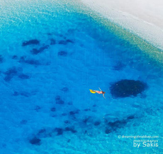 11 heures de vol maldives patience avant de nager dans le lagon des Maldives