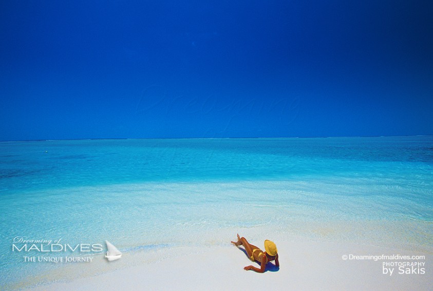 Une Plage Paradisiaque aux Iles Maldives