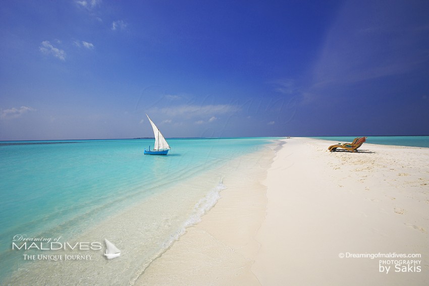 Une Plage Paradisiaque aux Iles Maldives