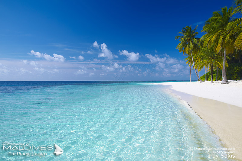 Une Plage Paradisiaque aux Iles Maldives