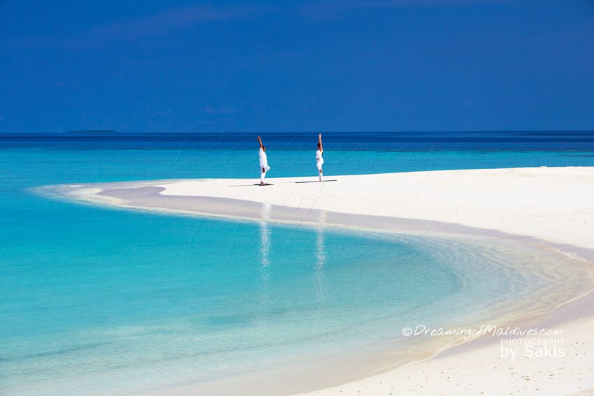 Une Plage Paradisiaque aux Iles Maldives
