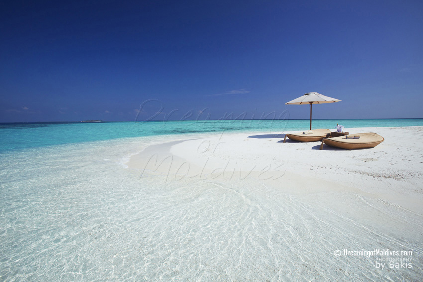 Une Plage Paradisiaque aux Iles Maldives