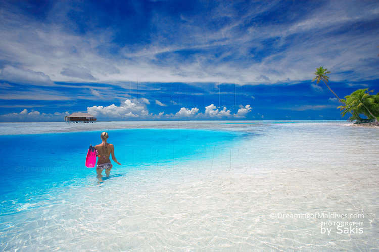 Une Plage Paradisiaque aux Iles Maldives