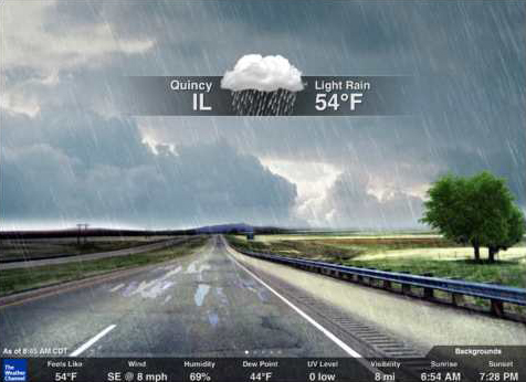 Application gratuite prévision météo The Weather Channel Application gratuite prévision météo The Weather Channel