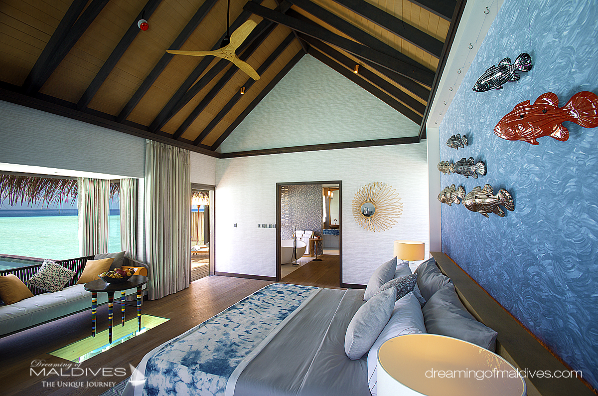 Wind Villa Avec Piscine. La Chambre OZEN at Maadhoo