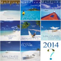 Our new 2014 Maldives Islands Wall Calendar is on its way !