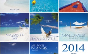 Our new 2014 Maldives Islands Wall Calendar is on its way !
