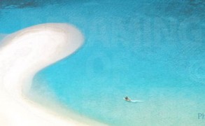 Photo of the day…Aerial View of a Sandbank in Maldives