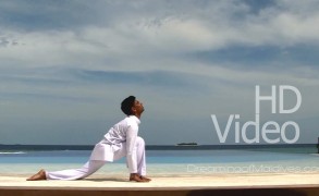 Yoga in Maldives, learn The Sun Salutation in HD Video at Waldorf Astoria Maldives
