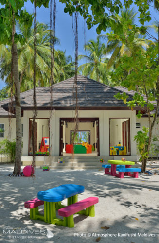 Kids club Playground at Atmosphere Kanifushi Maldives
