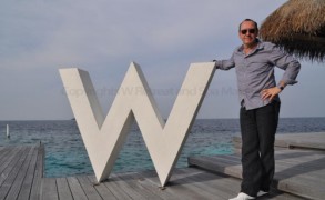 Kevin Spacey at W Retreat and Spa Maldives