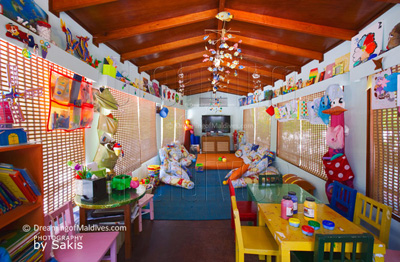 Anantara Dhigu Maldives, Dhoni -Kids Club - Interior view | Photo by Sakis Anantara Dhigu Maldives, Dhoni -Kids Club - Interior view