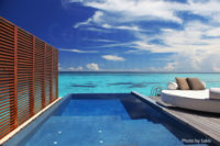 Maldives Resort | Water Villa with a lagoon View at W-Retreat Maldives