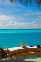 Maldives Resort | View from a Water Villa Terrace at Island Hideaway Maldives