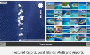 New Interactive Photo Map of the Maldives featuring Resorts, Atolls, all Airports and key Islands