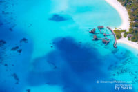 Photo of The Day : Water Villas at One and Only Reethi Rah. Aerial View
