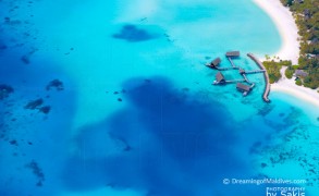 Photo of The Day : Water Villas at One and Only Reethi Rah. Aerial View