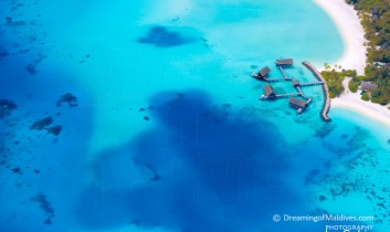 Photo of The Day : Water Villas at One and Only Reethi Rah. Aerial View