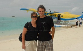 Tennis Champion Roger Federer loves Maldives too !