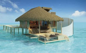 Opening of the Six Senses Laamu Resort in the Maldives in April 2011