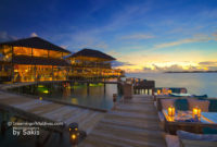 Photo of The Day : Six Senses Laamu Sunset Diner at Deck-A-Dence