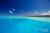 Photo of The Day : Water Villas in the Blue at Velassaru Maldives