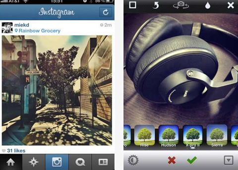 Instagram app for iPhone and iPad -