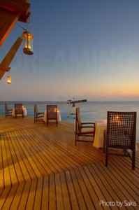 Lighthouse-restaurant-Baros-deck Lighthouse at Baros Maldives Restaurant deck