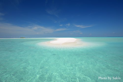 sandank in Maldives a fragile environment