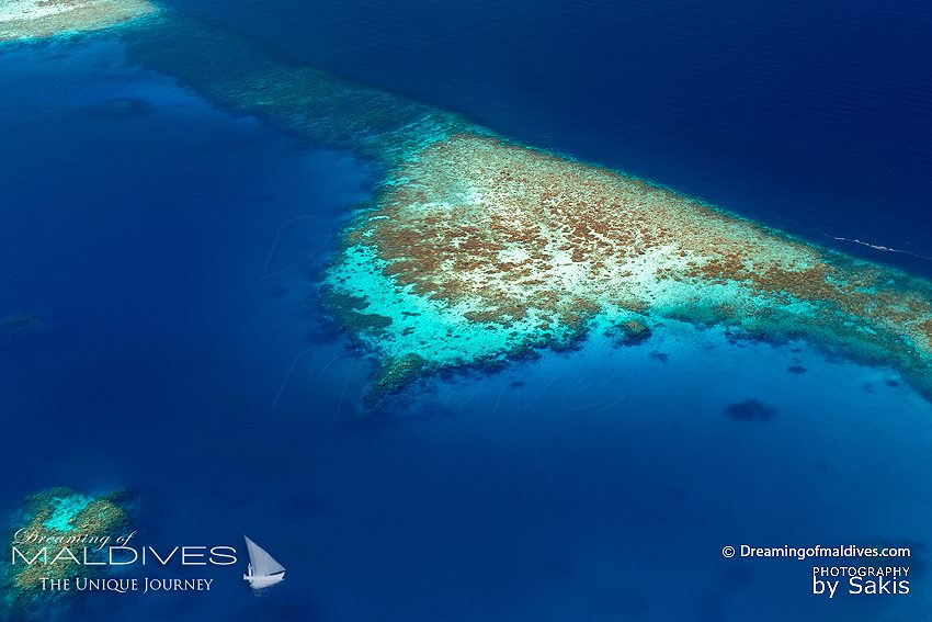 Photo of Maldives – Aerial View of the Maldives Islands