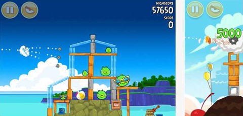 Angry Birds app for iPhone and iPad