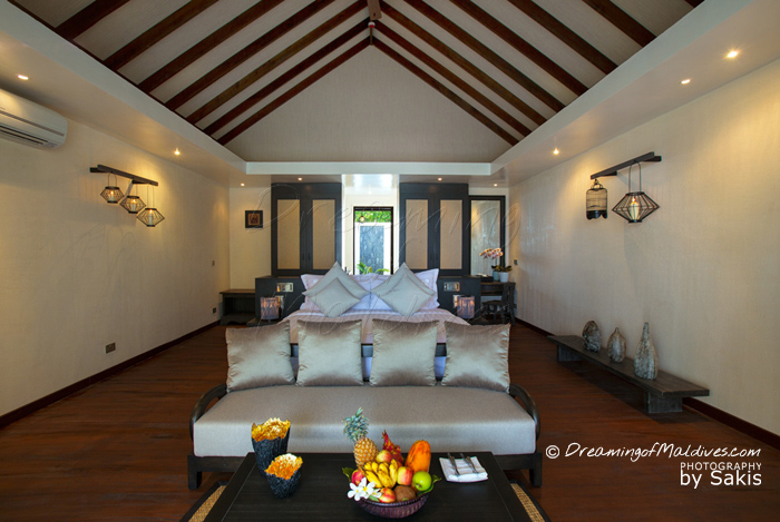 Atmosphere Kanifushi Maldives - Sunset Beach Villa, The Bedroom