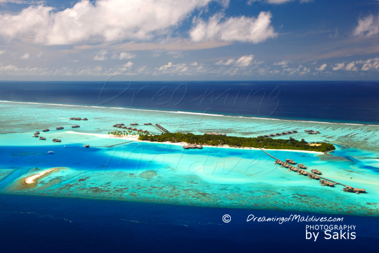 Gili Lankanfushi Maldives Photo of The Island from the air