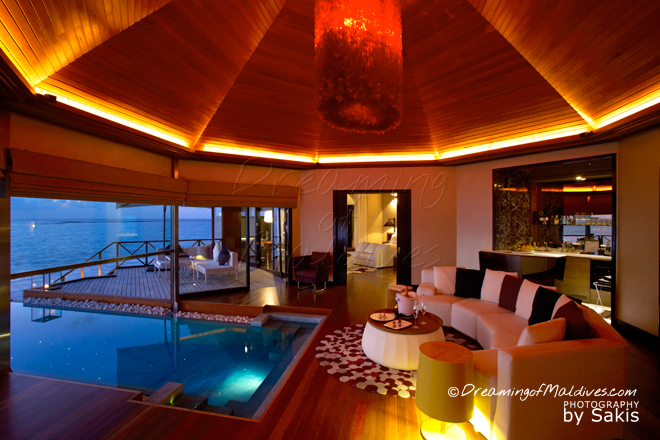 Huvafen Fushi Maldives best water Villas