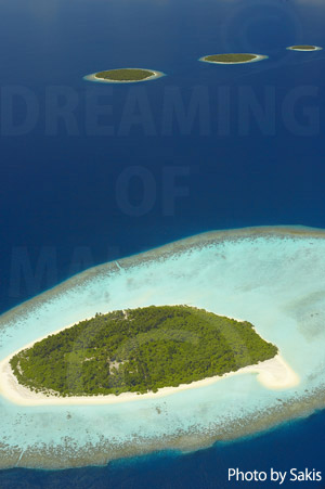 Aerial photography Maldives- Gems