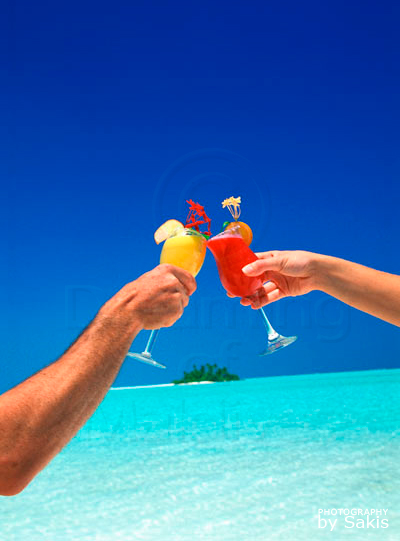 Maldives celebration on the islands