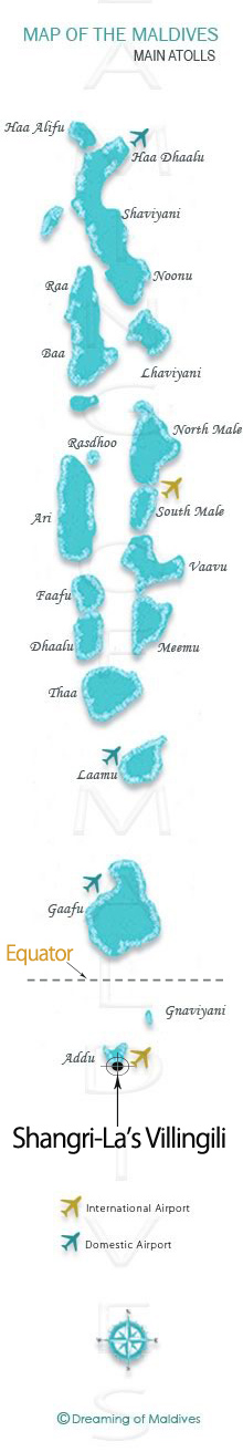 map Maldives Shangri-La's Villingili