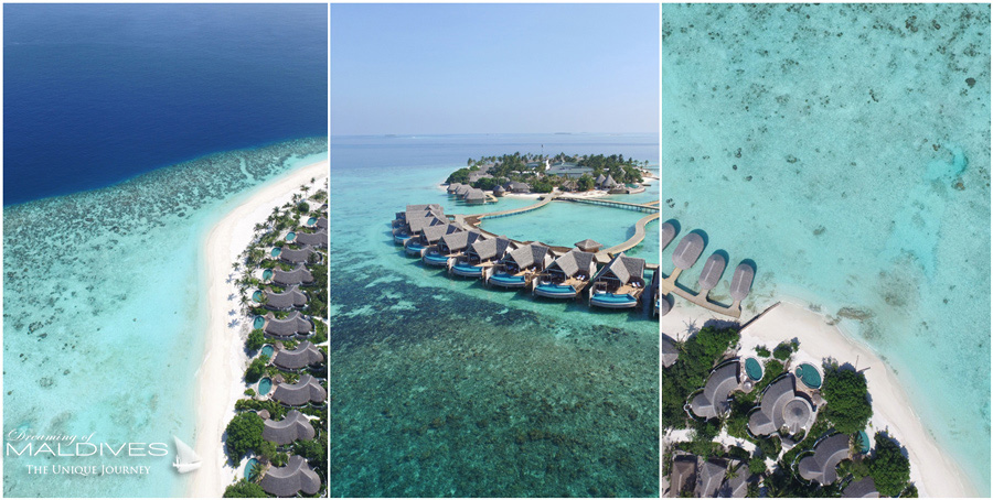 Milaidhoo Maldives aerial views